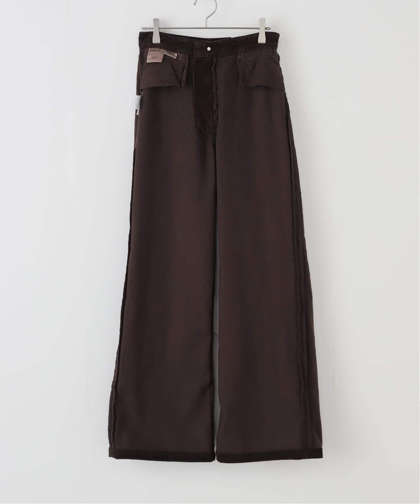 ROLLAS for LULU】corduroy wide pants（スラックス）｜EDIT.FOR