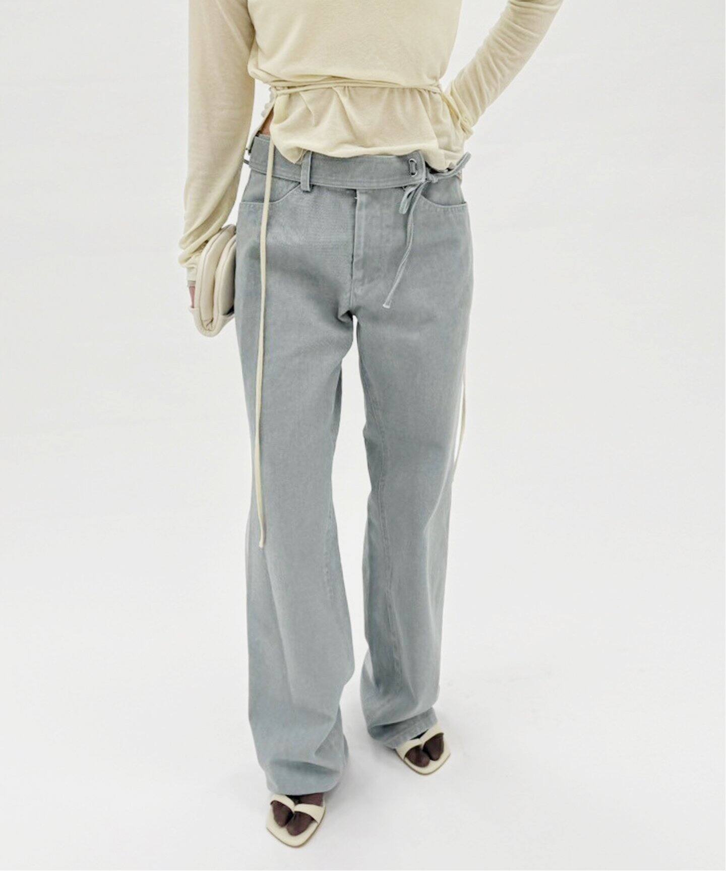 VERSO/ヴェルソ】Western Belt Pants（その他パンツ）｜EDIT.FOR LULU 