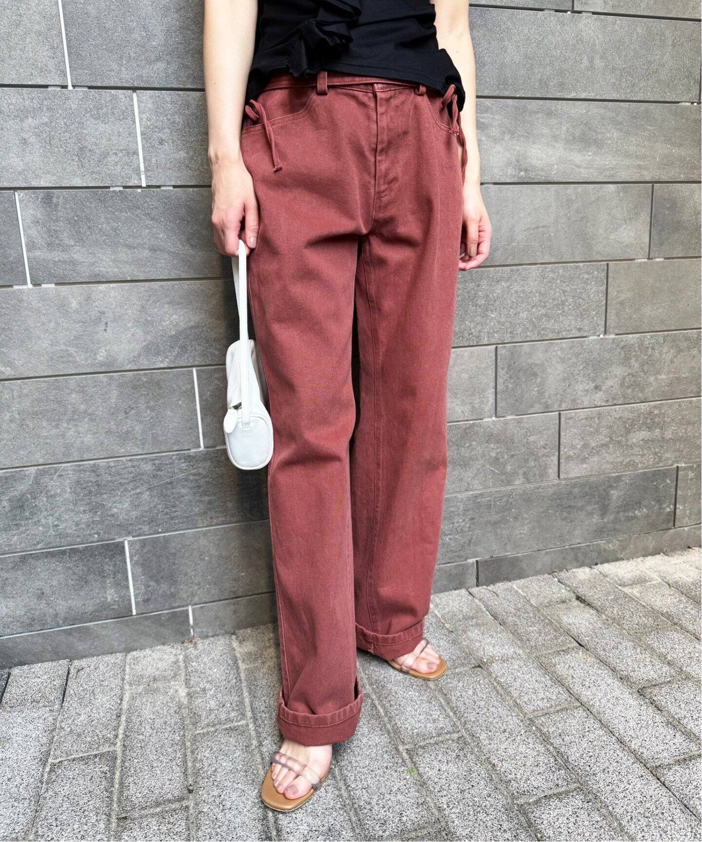 VERSO/ヴェルソ】Western Belt Pants（その他パンツ）｜EDIT.FOR LULU 