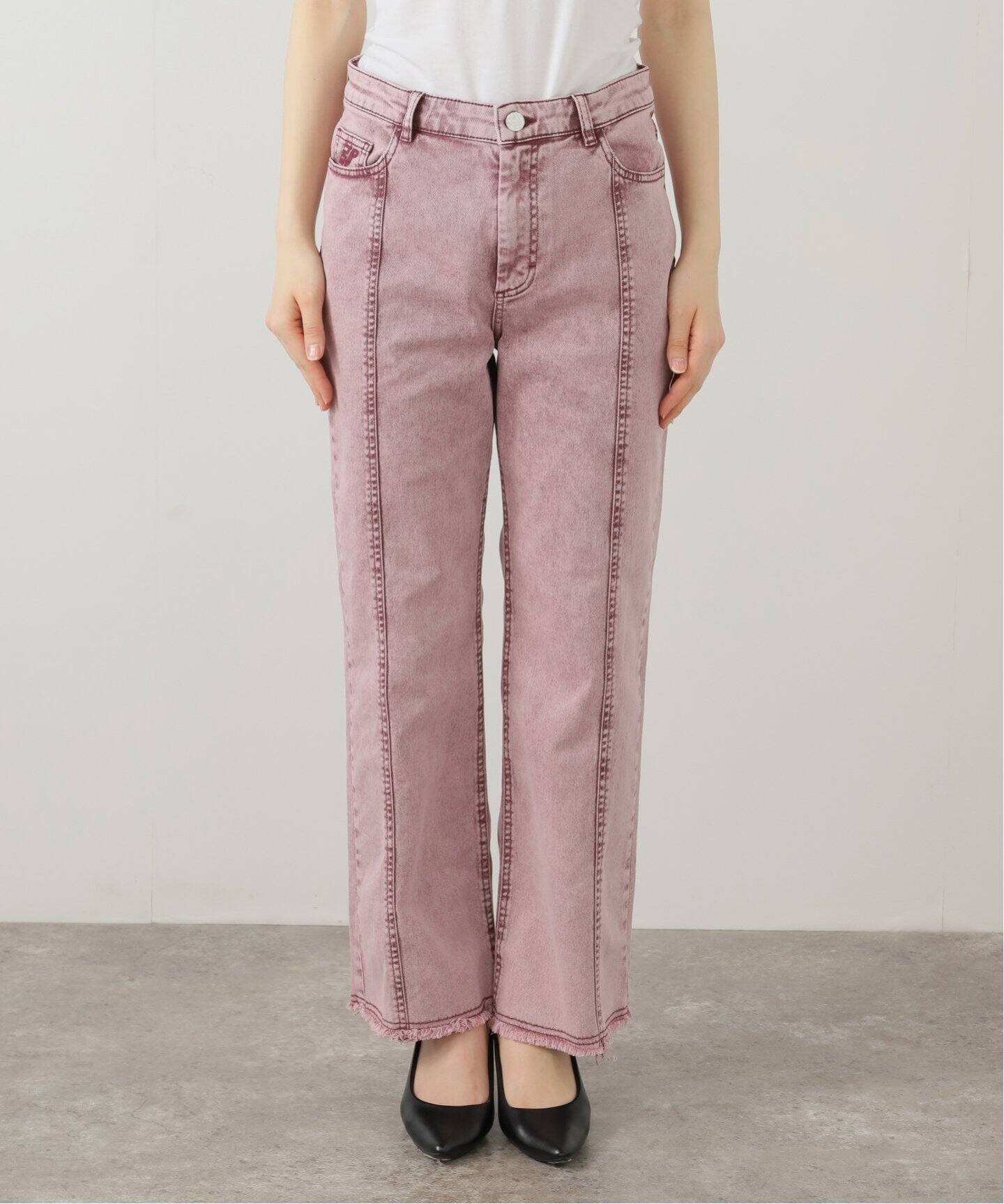 【美品タグ付】EDIT.FOR LULUデニム バウムウンドヘルガーデン BAUM UND PFERDGARTEN/バウム ウンド ヘルガーデン】デニム