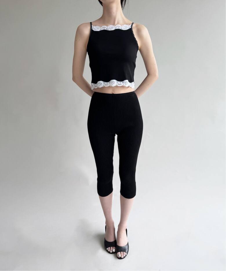 PAN/パン】RIB KNIT LEGGINGS（レギンス・スパッツ）｜EDIT.FOR LULU 