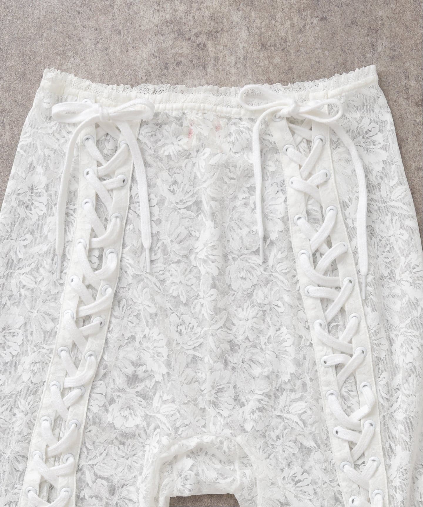 YUHAN WANG/ユハン ワン】laced biker shorts（その他パンツ）｜EDIT