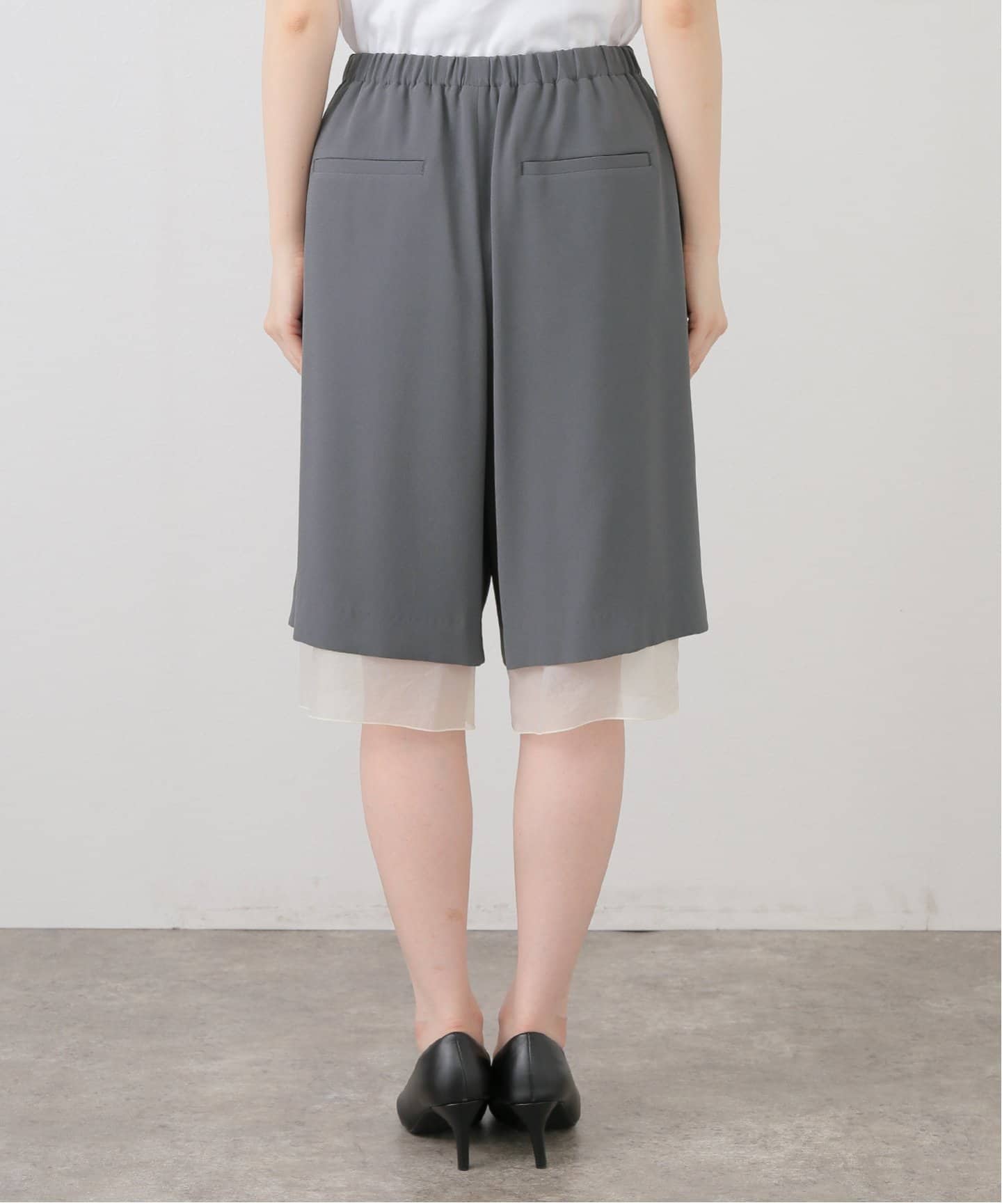 Maison IENAレイヤードハーフパンツ（ショート・ハーフパンツ