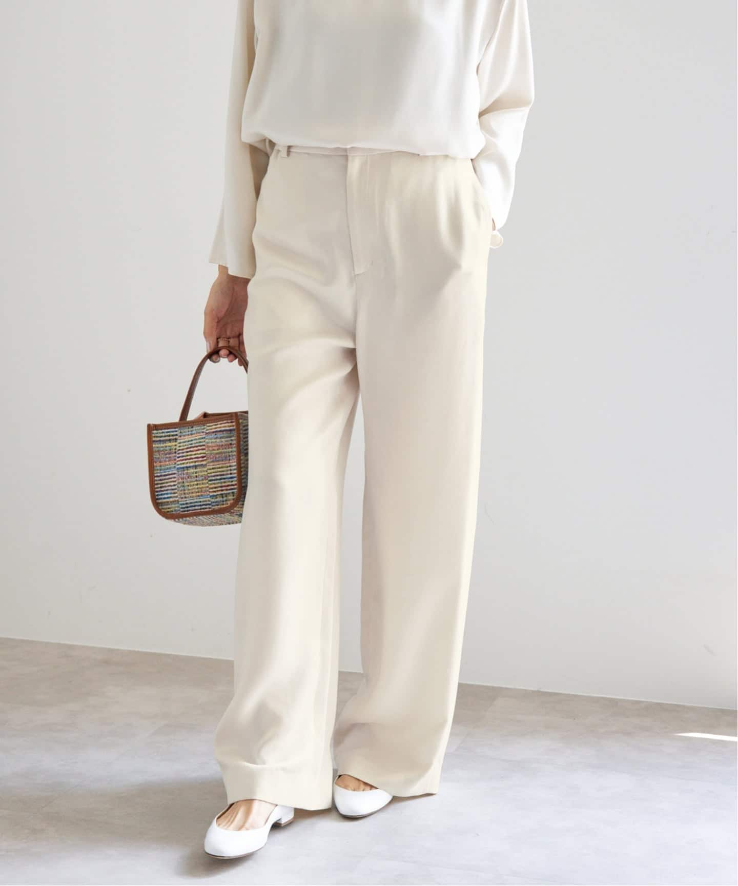 Maison IENAフィブリルパンツ（スラックス）｜IENA（イエナ）の通販