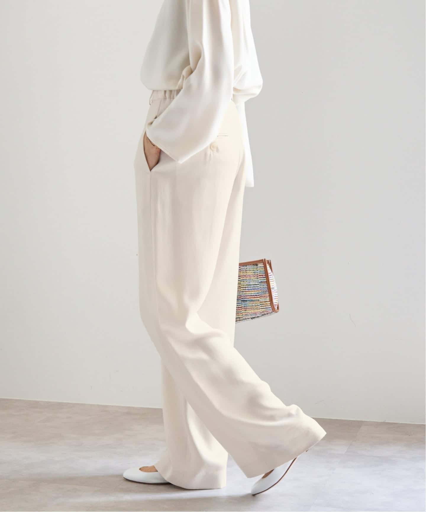《予約》Maison IENAフィブリルパンツ