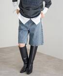 Maison IENAデニムハーフパンツ