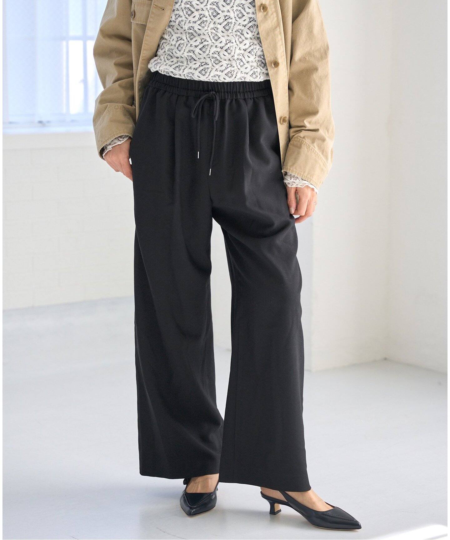 ウールトロイージーパンツ（その他パンツ）｜IENA（イエナ）の通販  