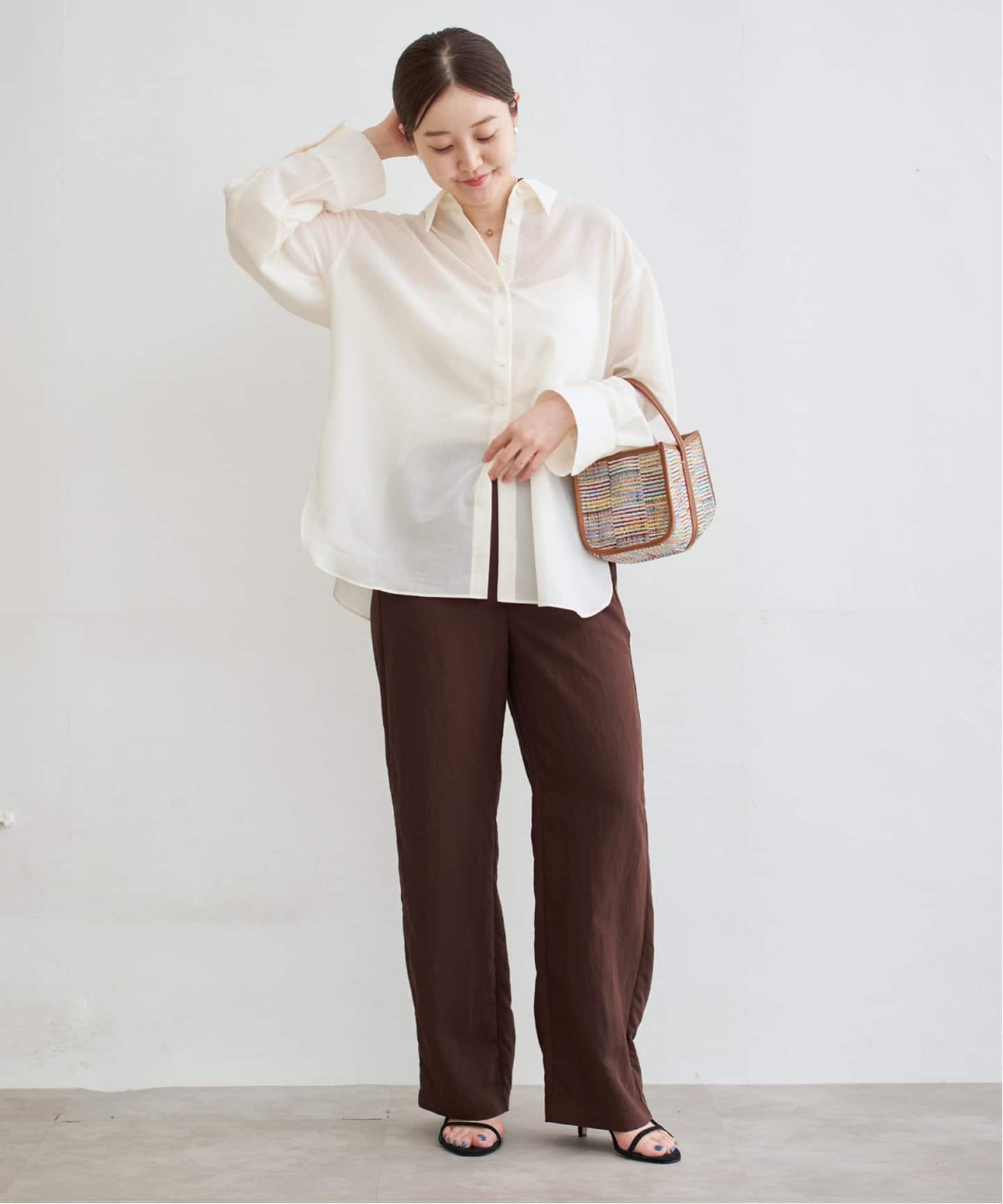 追加》フィブリルポプリンパンツ（その他パンツ）｜IENA（イエナ）の