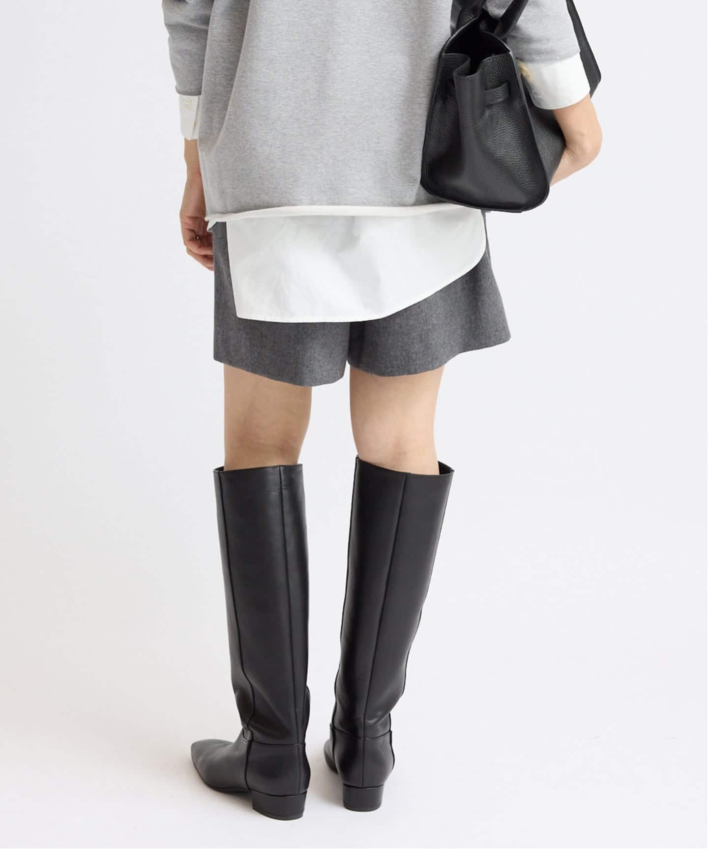 IENA ウォッシャブルウールショートパンツ ブラック IENA ウォッシャブルウールショートパンツ ブラック 追加3予約