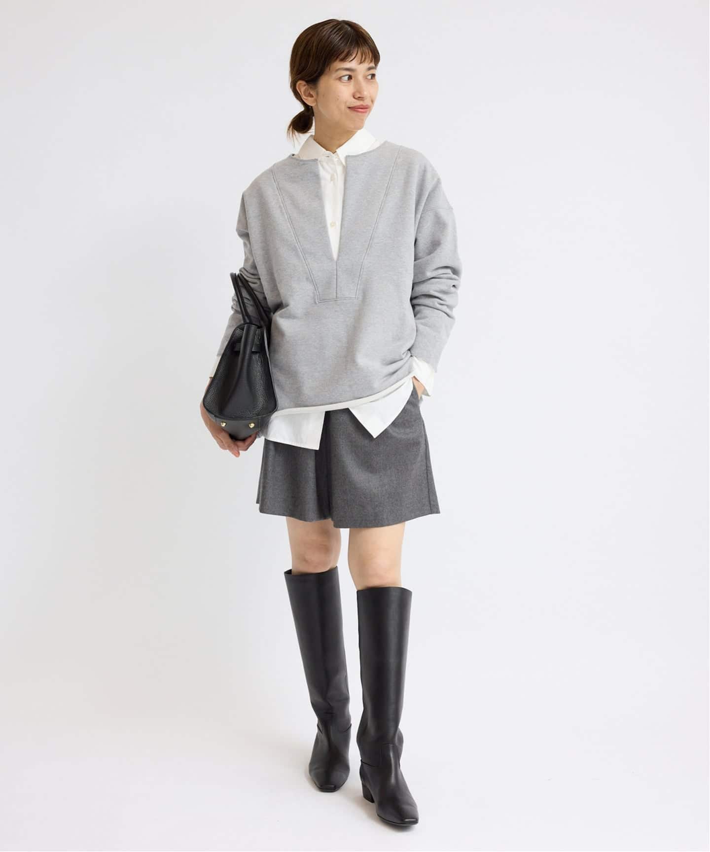 IENA ウォッシャブルウールショートパンツ　36 追加4》ウォッシャブルウールショートパンツ（ショート・ハーフパンツ