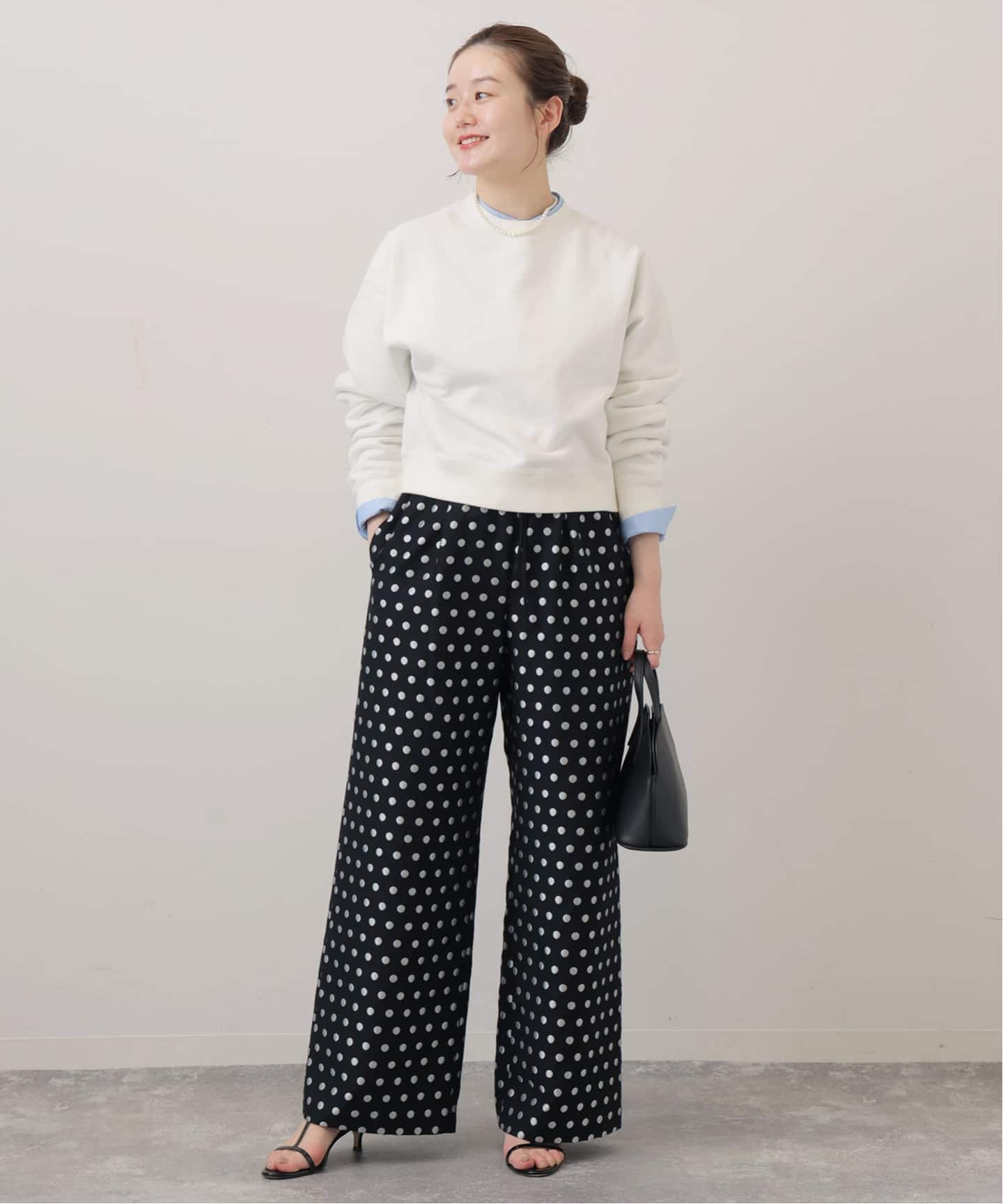 IENA ドット ジャガード イージーパンツ　38 2023AW IENA ドット ジャガード イージーパンツ 38 2023AW ドット