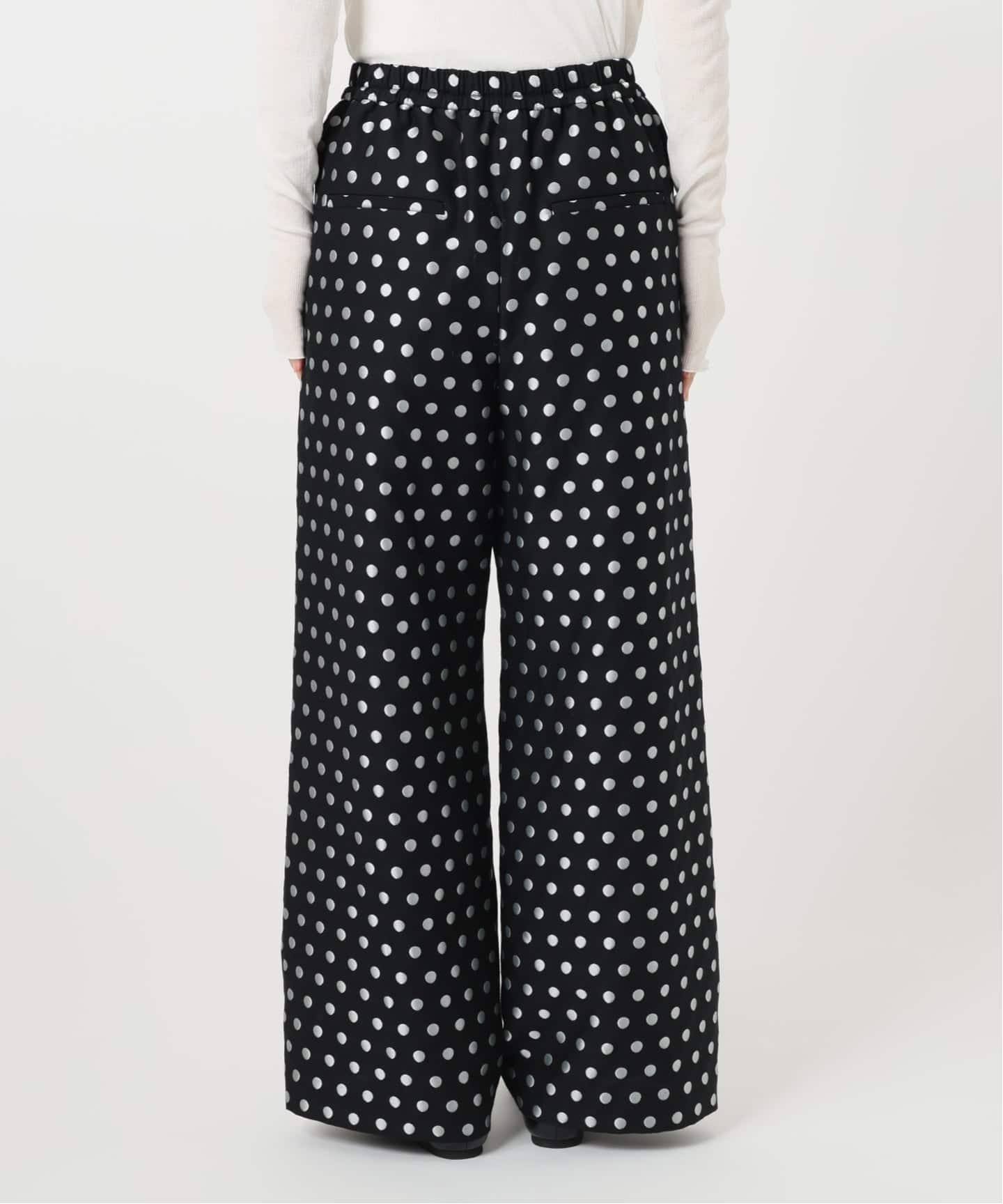 WEB限定/追加》ドットジャガードイージーパンツ（その他パンツ）｜IENA