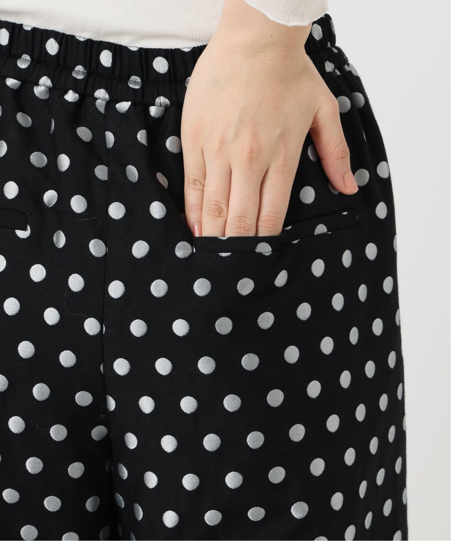 WEB限定/追加》ドットジャガードイージーパンツ（その他パンツ）｜IENA