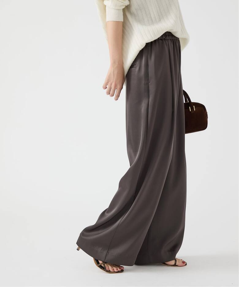 ダブルサテンイージーパンツ（その他パンツ）｜IENA（イエナ）の通販  