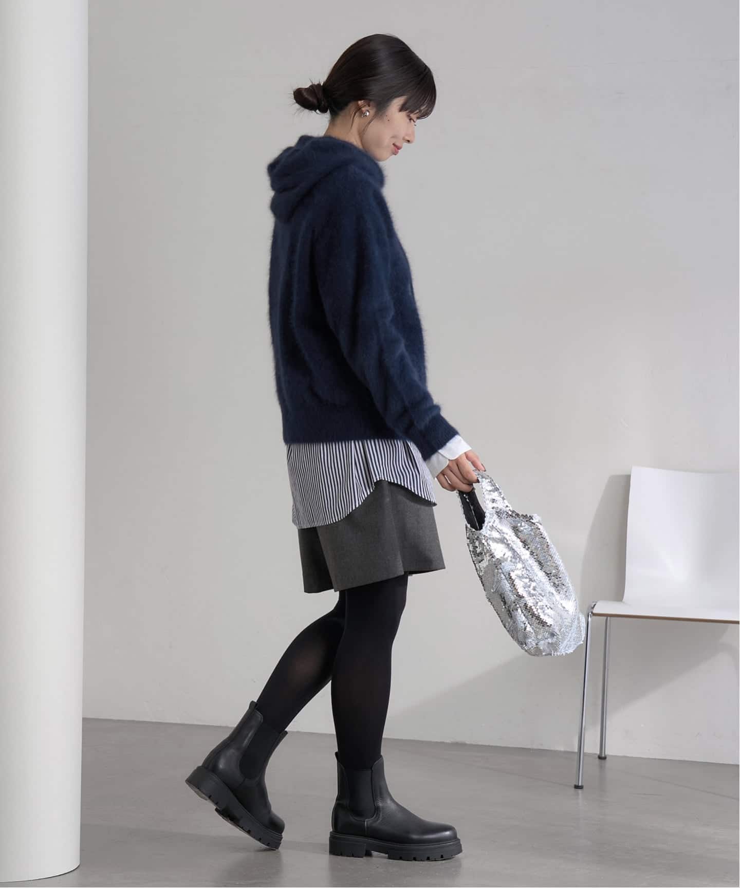 ウォッシャブルサキソニーウールショートパンツ（ショート・ハーフ