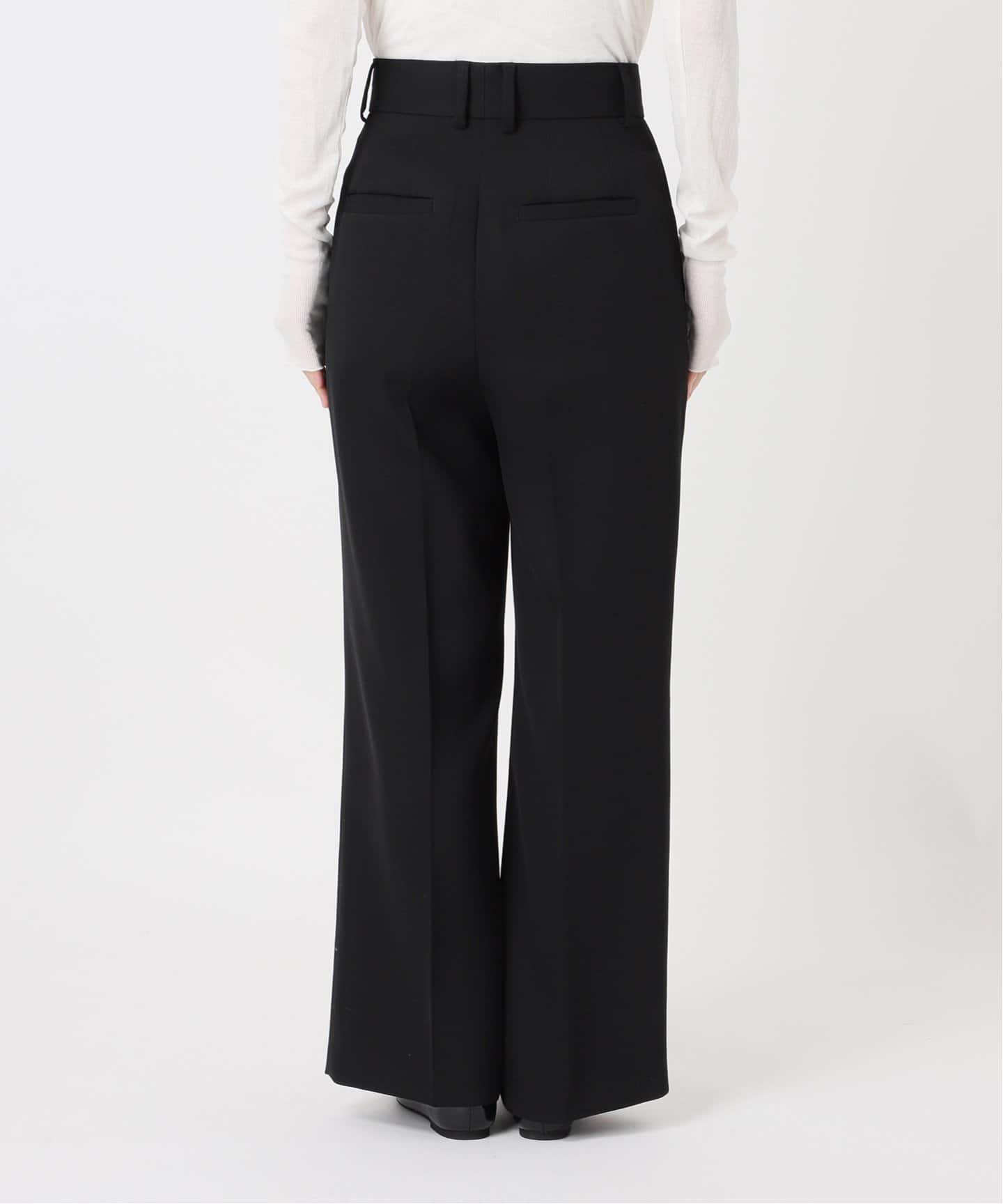 新品未使用　レペット イエナ　ブラック　39 マットサテンタックストレートスラックス（スラックス）｜IENA（イエナ