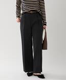 マットサテンタックストレートスラックス