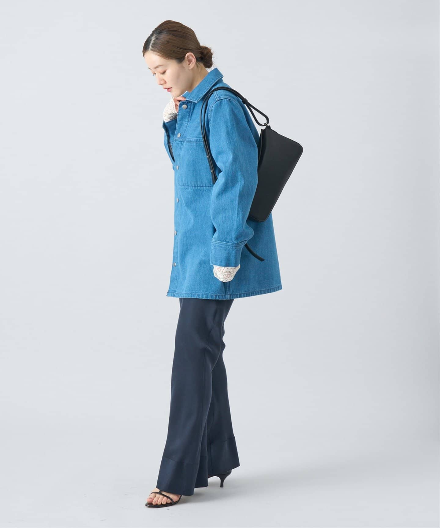イエナ　endo.clear ツイルタックパンツ　36 イエナ endo.clear ツイルタックパンツ 36