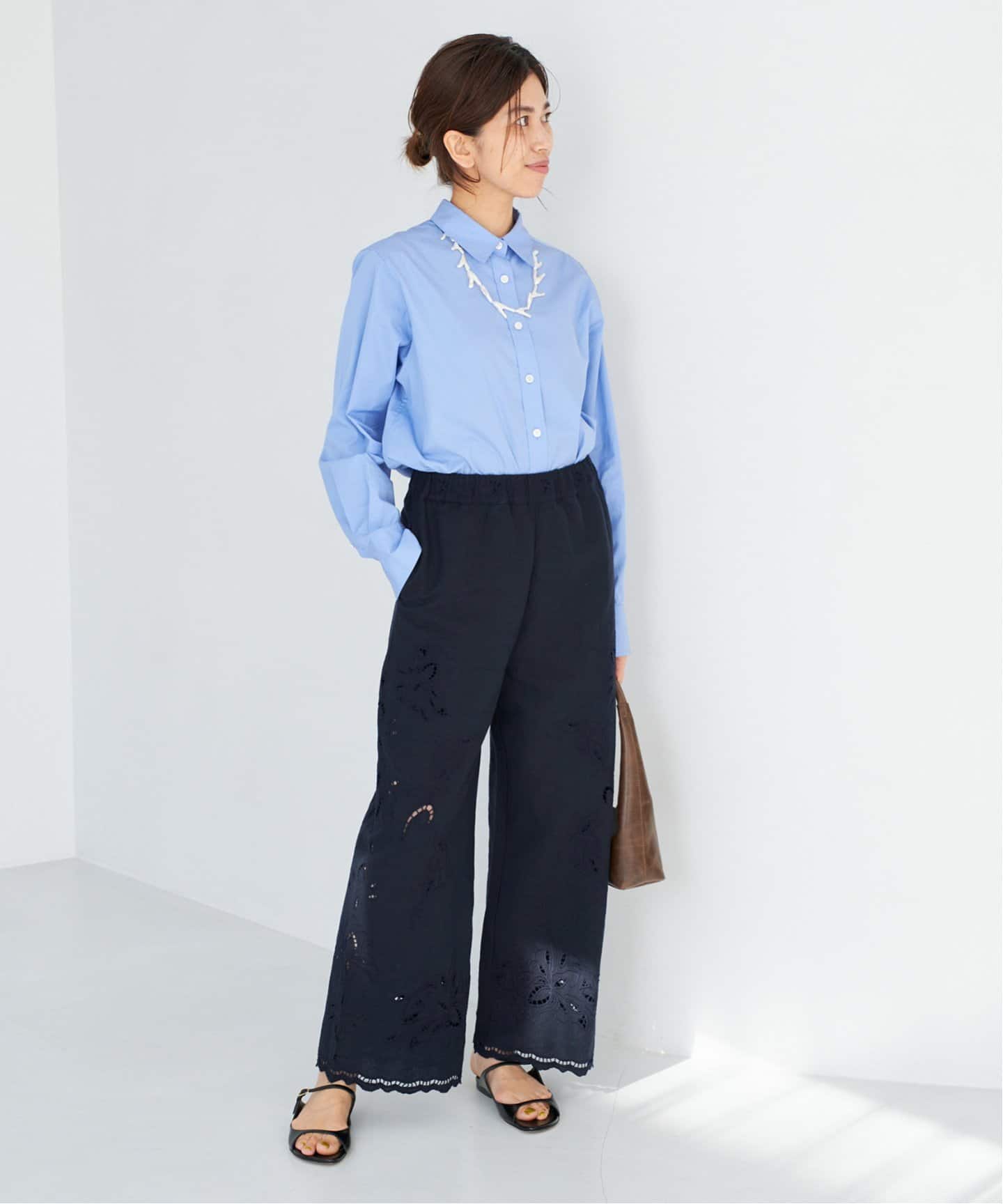 bamko様 新品 イエナ コットンリネンカットワークレースイージーパンツ コットンリネンカットワークレース イージーパンツ（その他