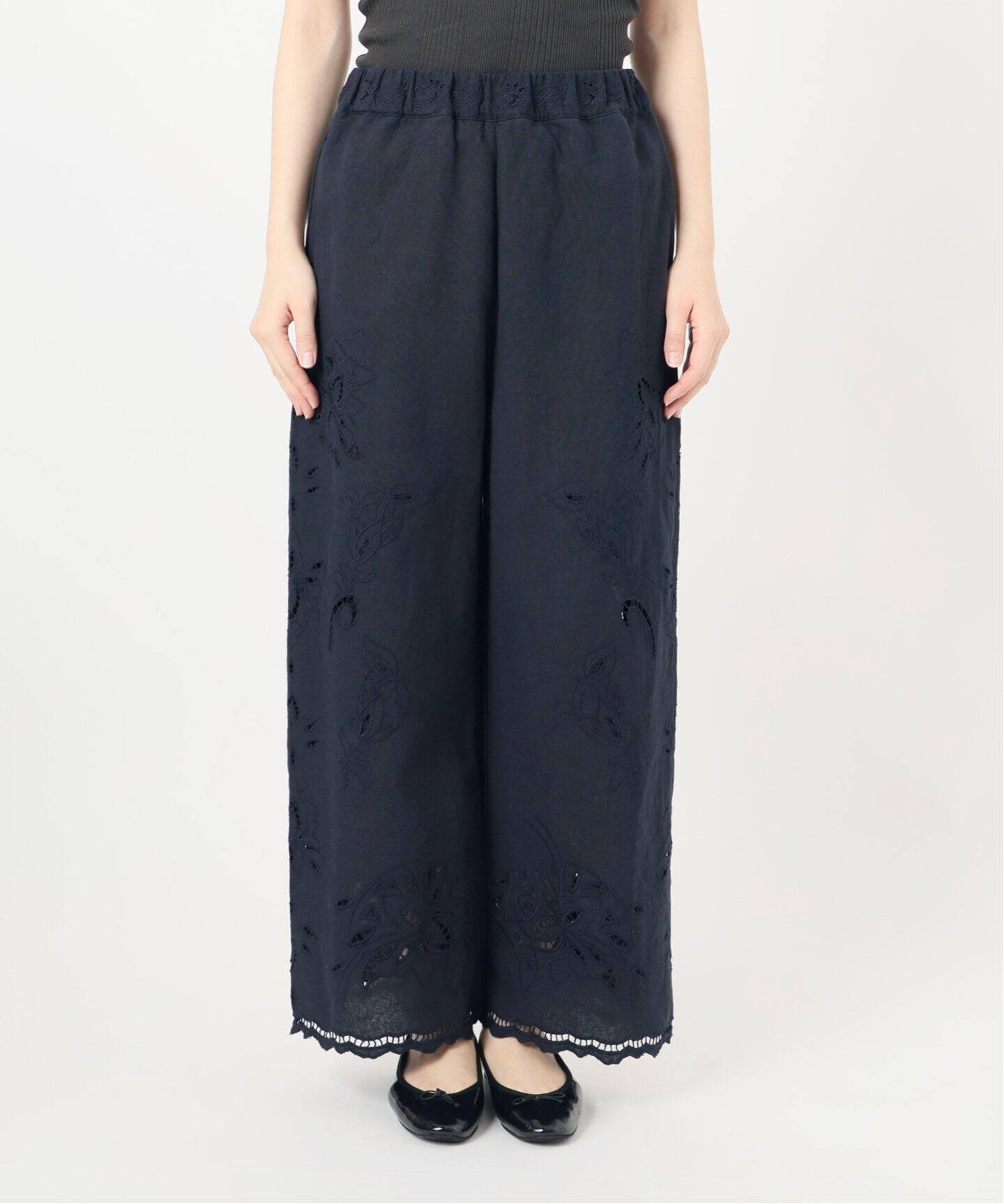 bamko様 新品 イエナ コットンリネンカットワークレースイージーパンツ コットンリネンカットワークレース イージーパンツ（その他