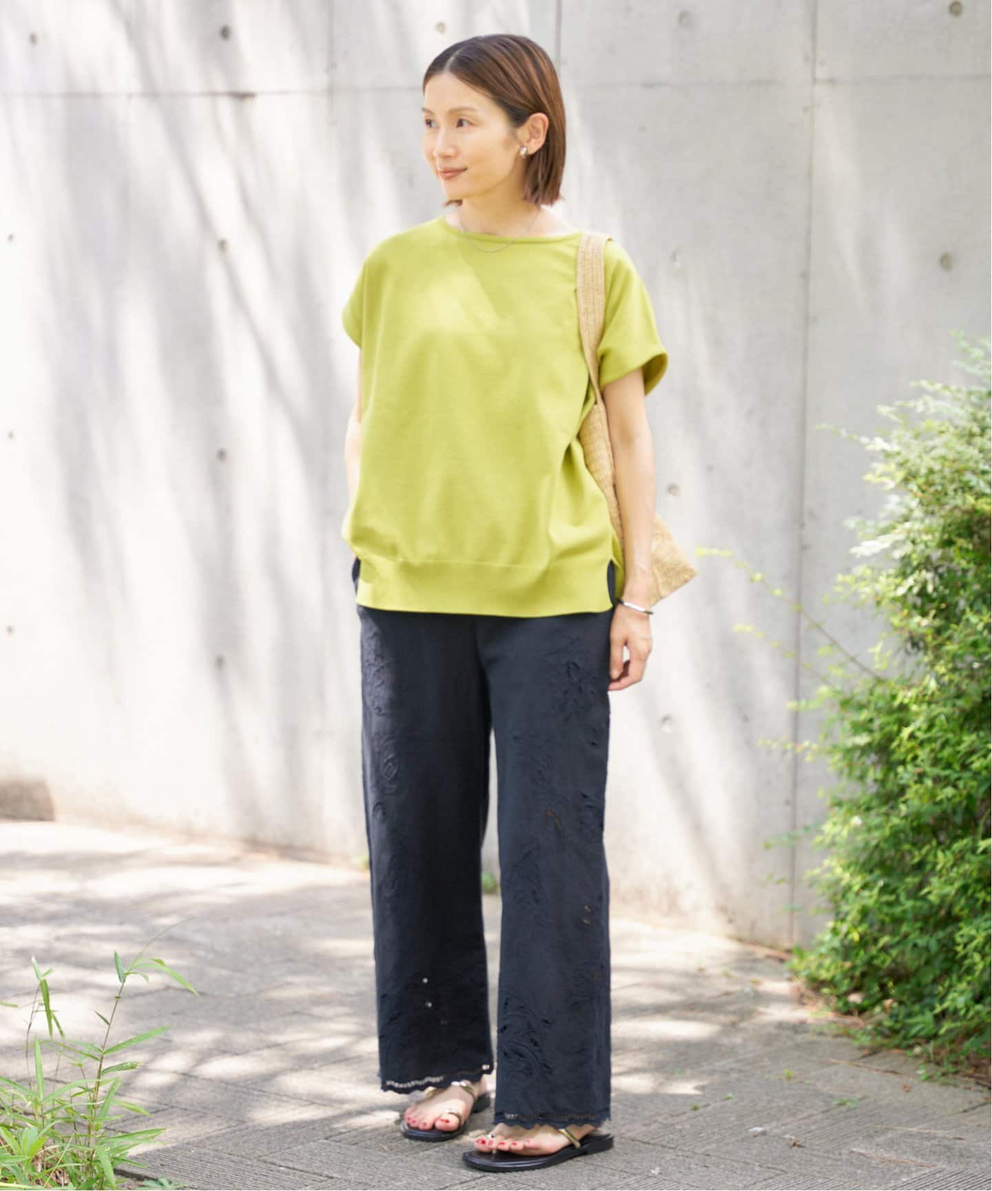 イエナ　IENA コットンリネンカットワークレースジャケット　ネイビー WEB限定/追加2》コットンリネンカットワークレース イージー