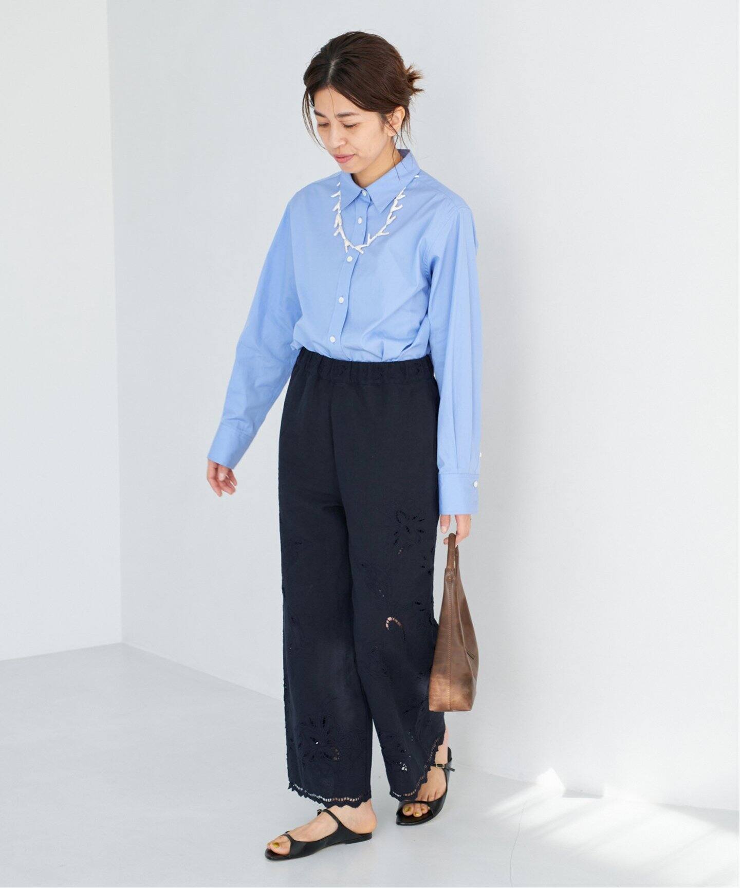 IENA｜ドットジャガードイージーパンツ | Rakuten Fashion(楽天