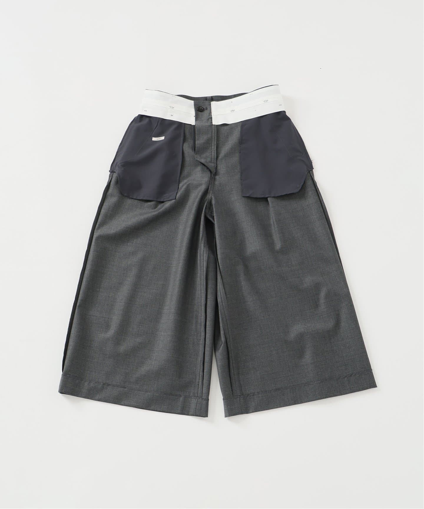 PT01 MUMBAI ストレッチ サマーウール クロップドパンツ 48 公式