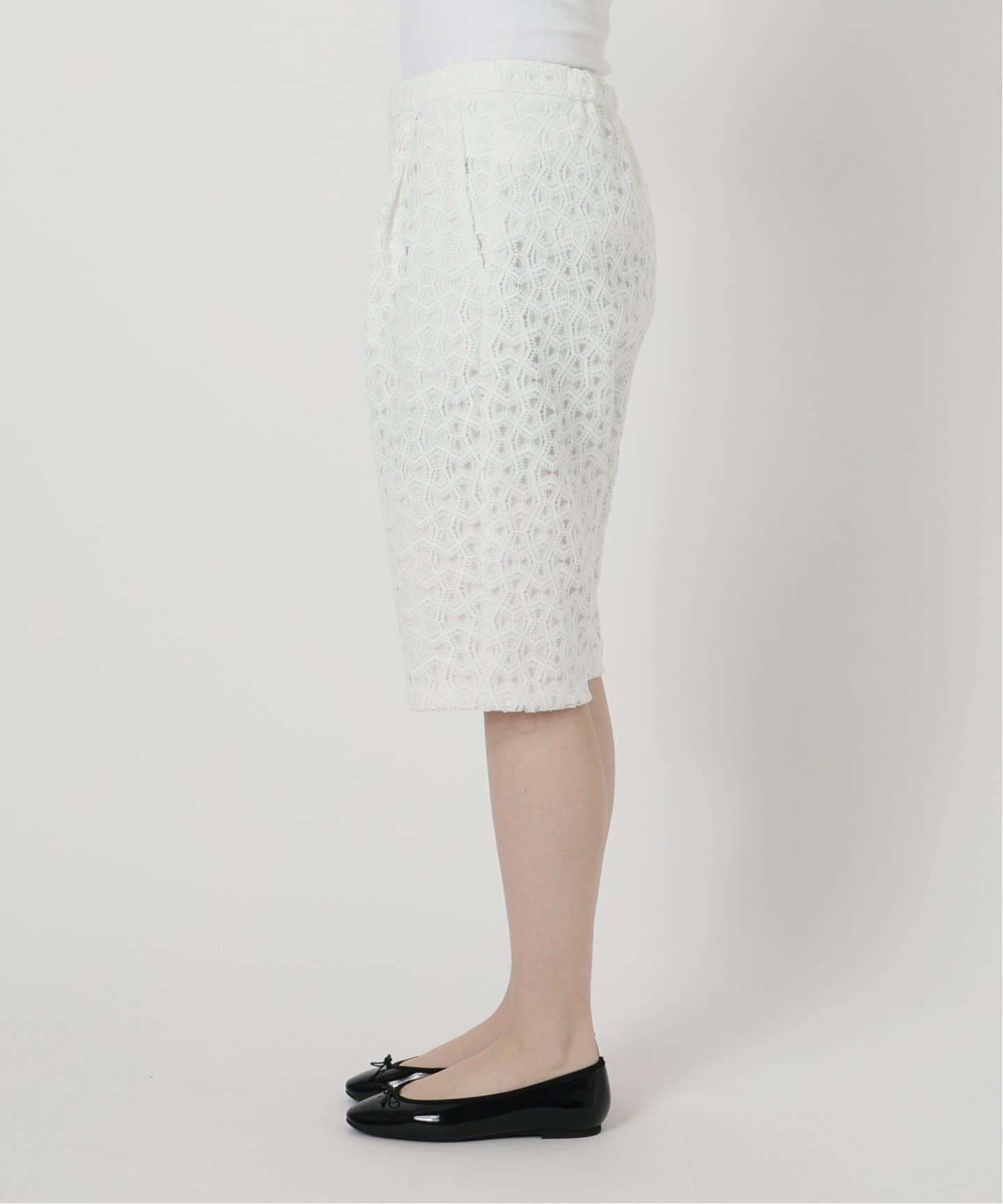 ジオメトリックレース ハーフパンツ（ショート・ハーフパンツ）｜IENA