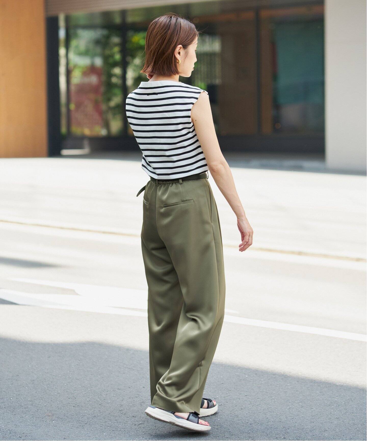 【新品】イエナ　ウール2Wayストレッチパンツ VERMEIL par iena（ヴェルメイユパーイエナ）の「ウール