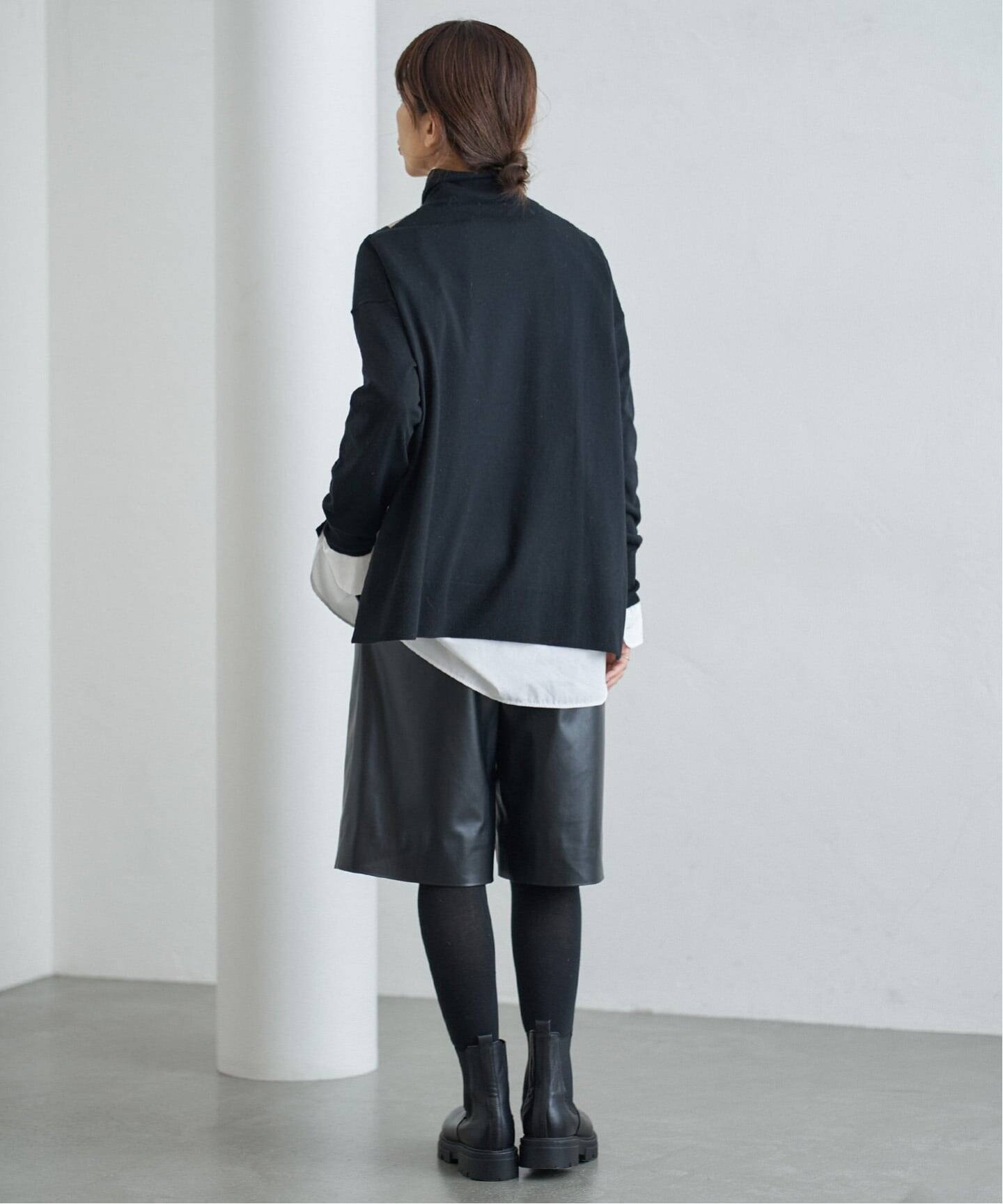 フェイクレザーハーフパンツ（ショート・ハーフパンツ）｜IENA（イエナ