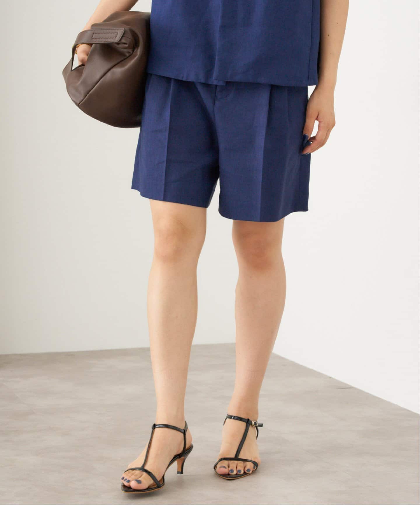 日本未入荷★Karen Millen リネンショートパンツ 日本未入荷☆Karen Millen リネンショートパンツ