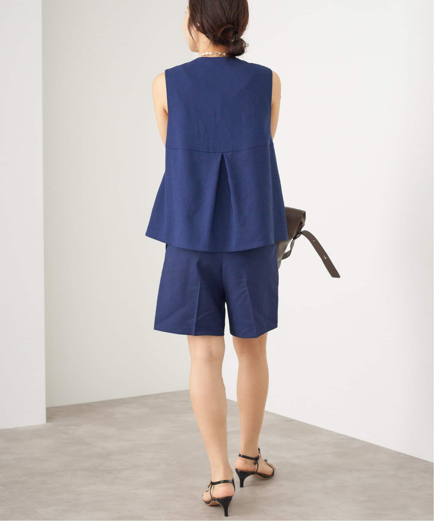 【関税なし】HOBBS ホッブス maura リネン ショートパンツ リネンミックスショートパンツ（ショート・ハーフパンツ）｜IENA