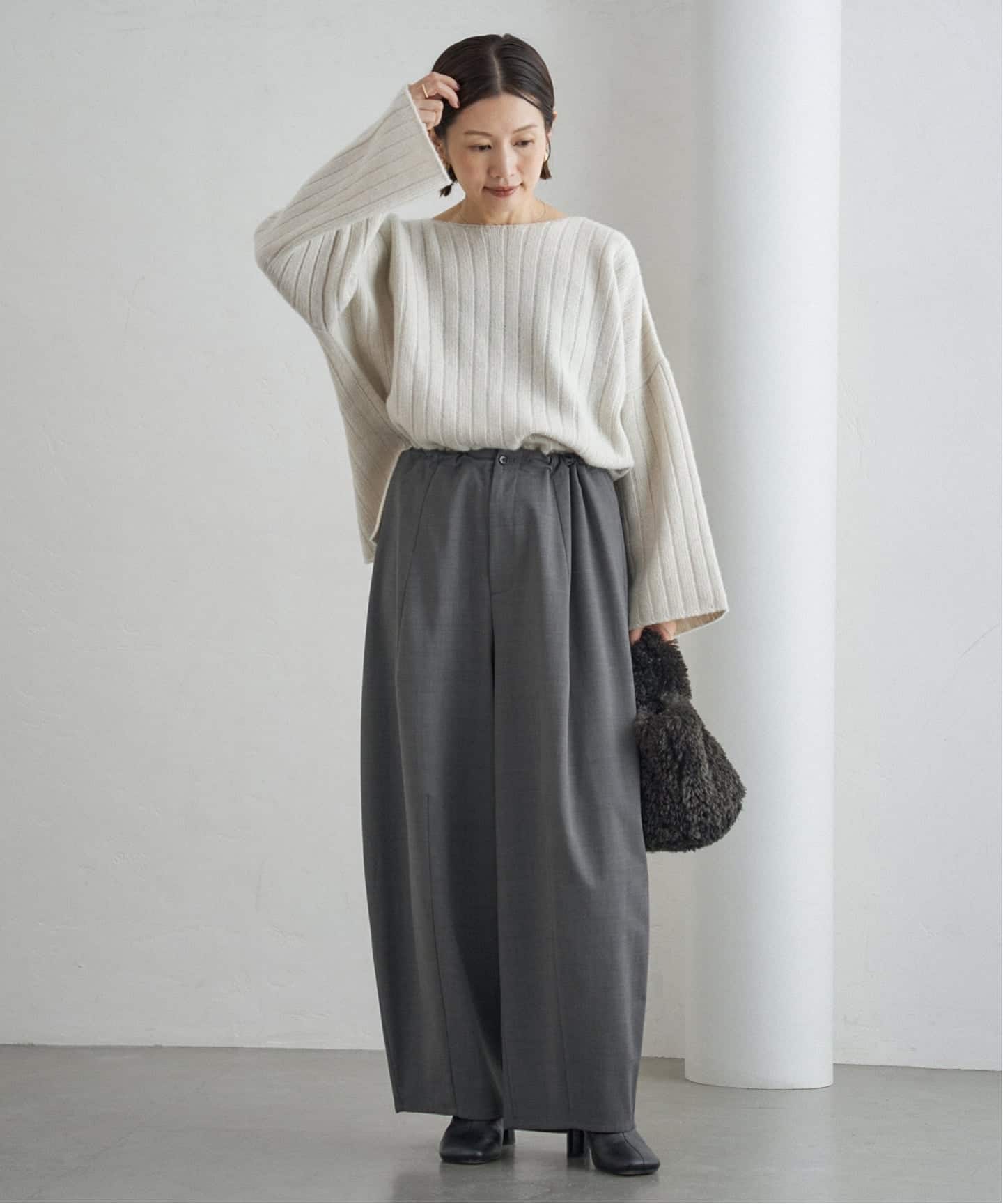 追加》ウォッシャブル コクーンパンツ（その他パンツ）｜IENA（イエナ