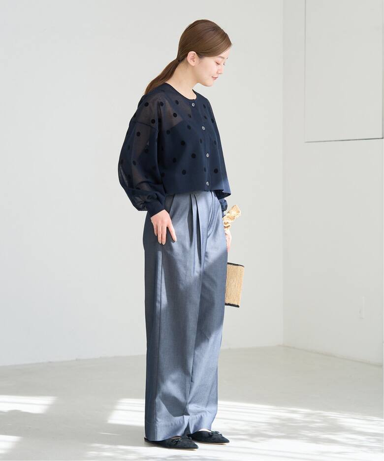 WEB限定/追加》デニムスラックス（デニムパンツ・ジーンズ）｜IENA  