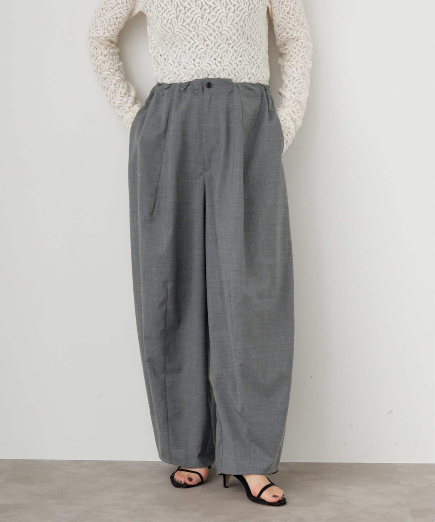 イエナ TRコクーンパンツ グレー34サイズ 追加》TW コクーンパンツ（その他パンツ）｜IENA（イエナ）の通販