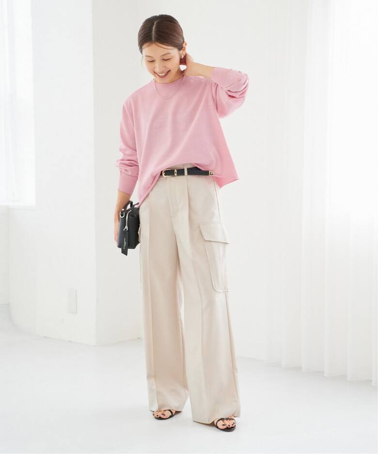 ウォッシャブル カーゴスラックス（カーゴパンツ）｜IENA（イエナ）の  