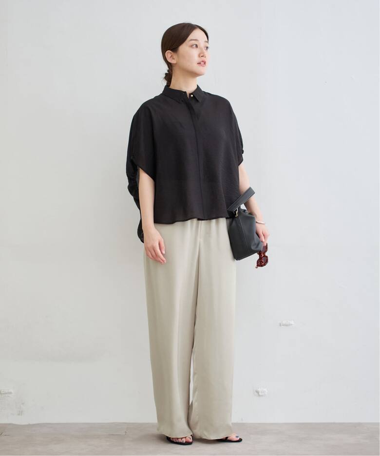 サテンイージーパンツ（その他パンツ）｜IENA（イエナ）の通販  