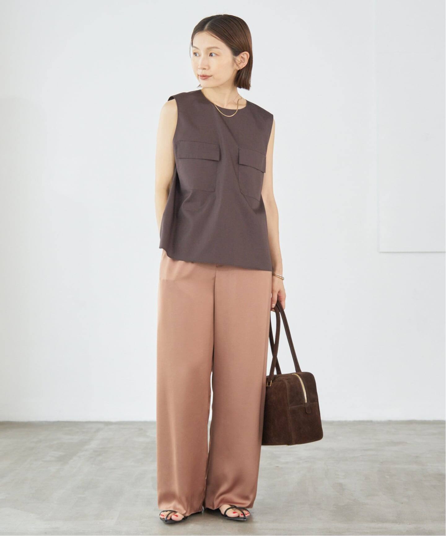 サテンイージーパンツ（その他パンツ）｜IENA（イエナ）の通販