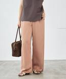 サテンイージーパンツ