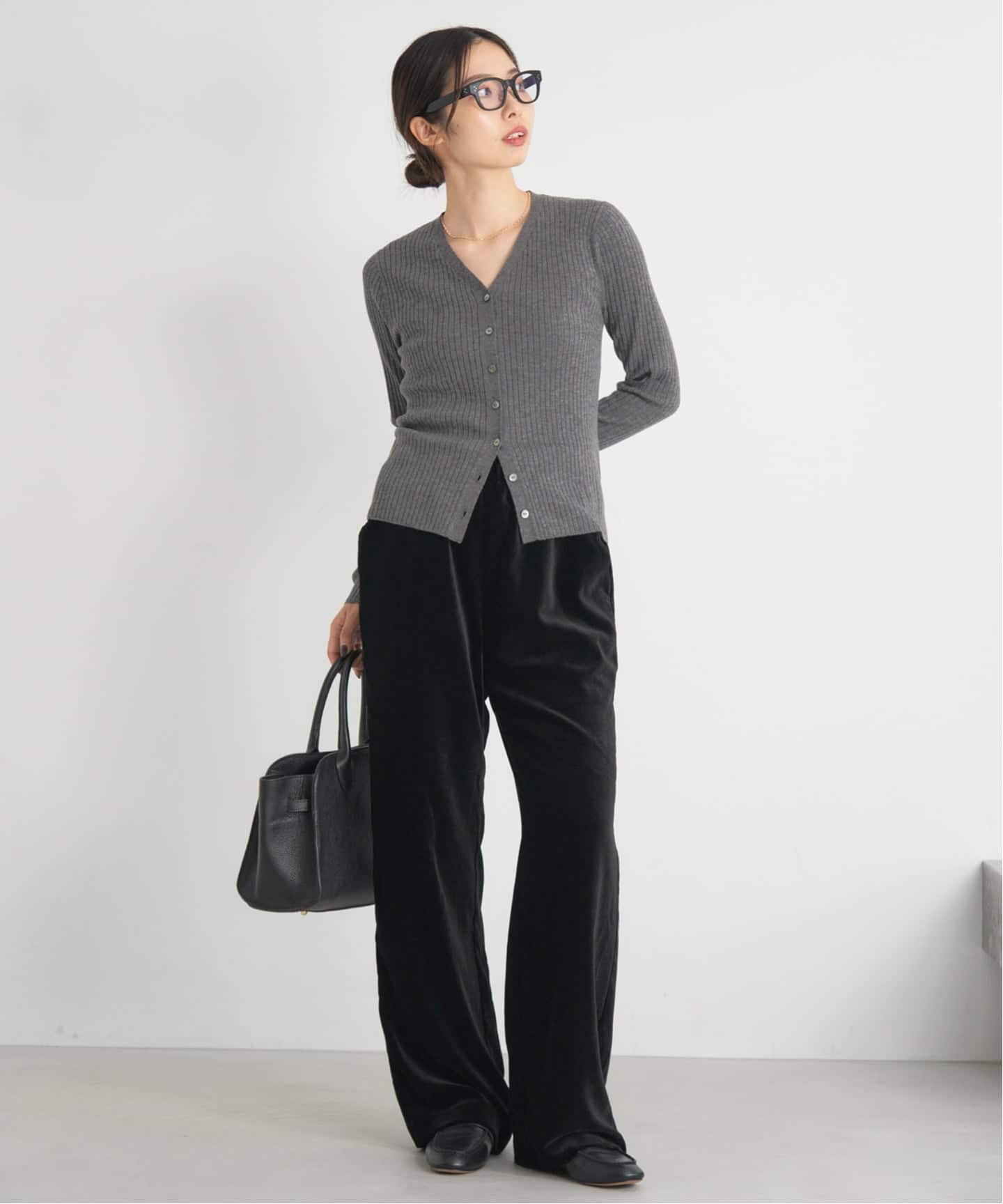 スカラップドベルベットパンツ（その他パンツ）｜IENA（イエナ）の通販