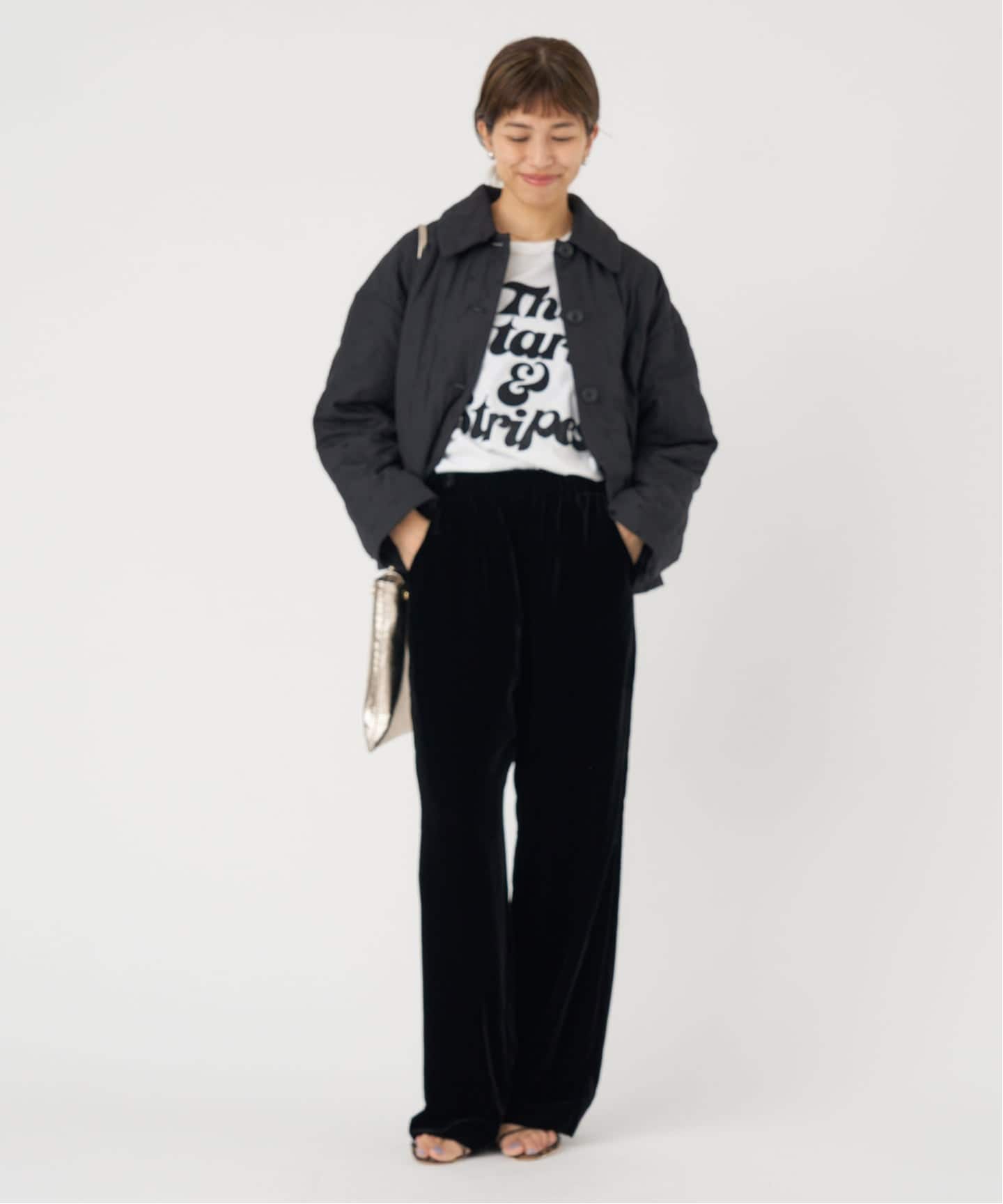 スカラップドベルベットパンツ（その他パンツ）｜IENA（イエナ）の通販