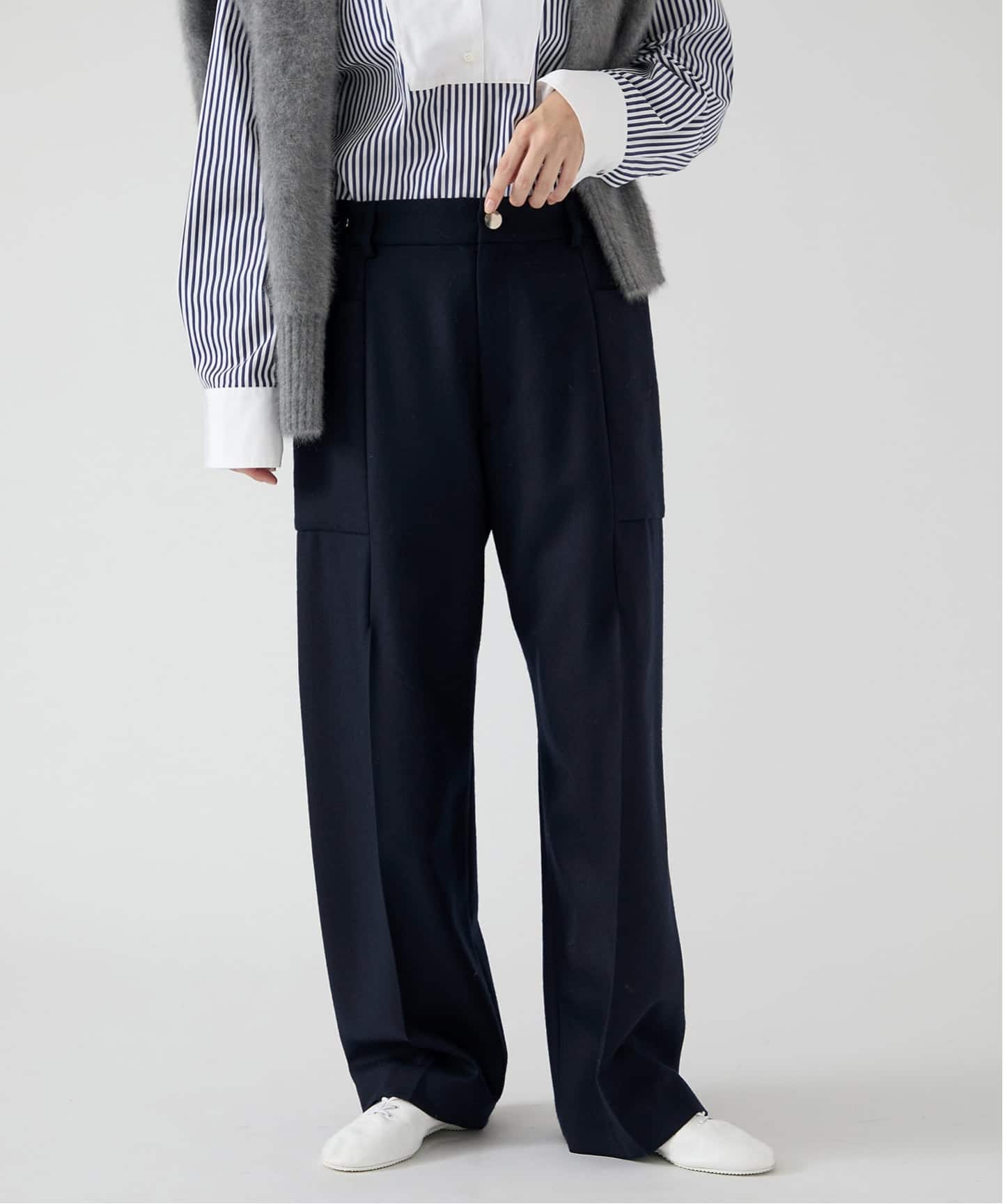 サキソニーポケットパンツ（スラックス）｜IENA（イエナ）の通販