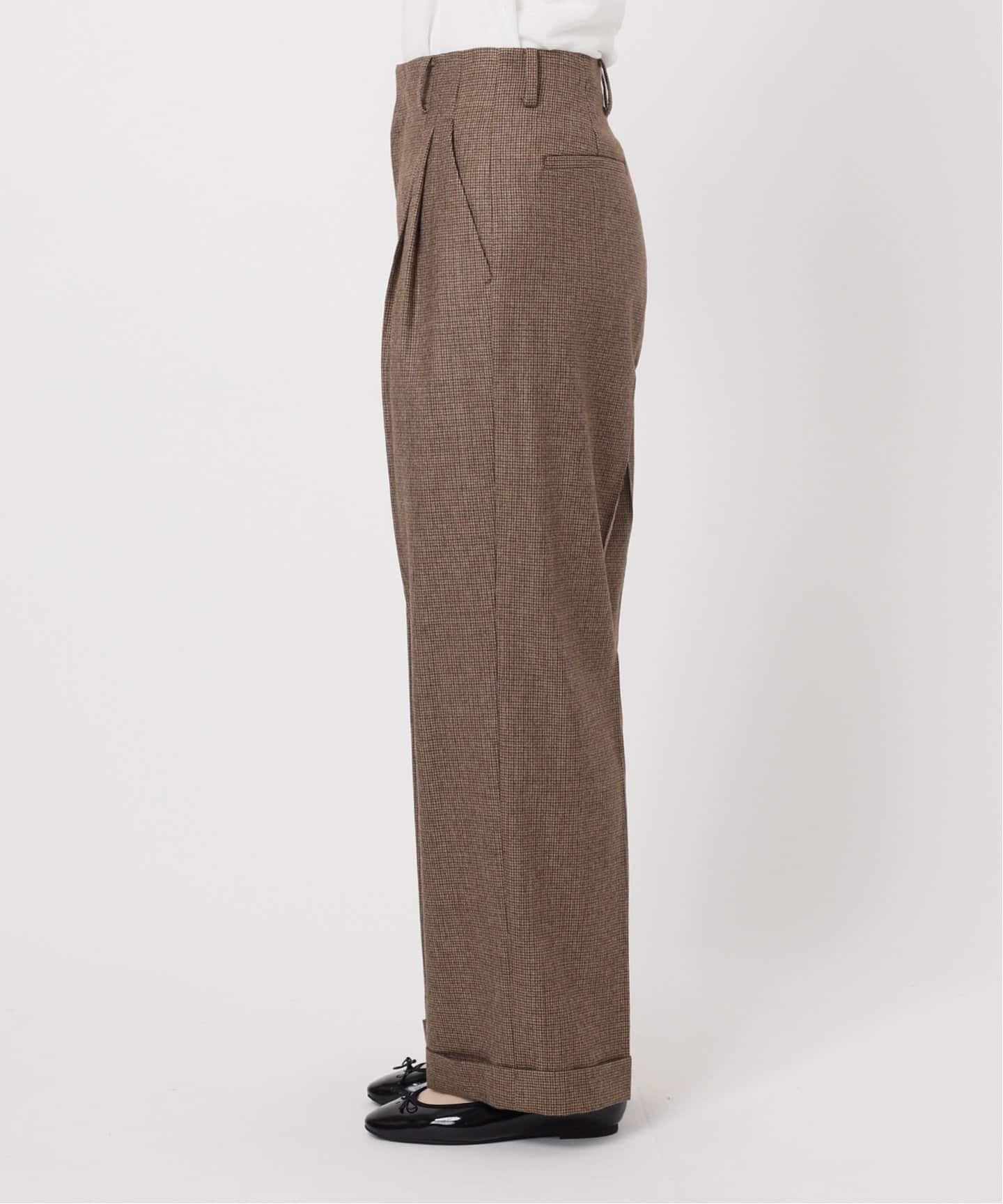 ガンクラブチェックパンツ（スラックス）｜IENA（イエナ）の通販