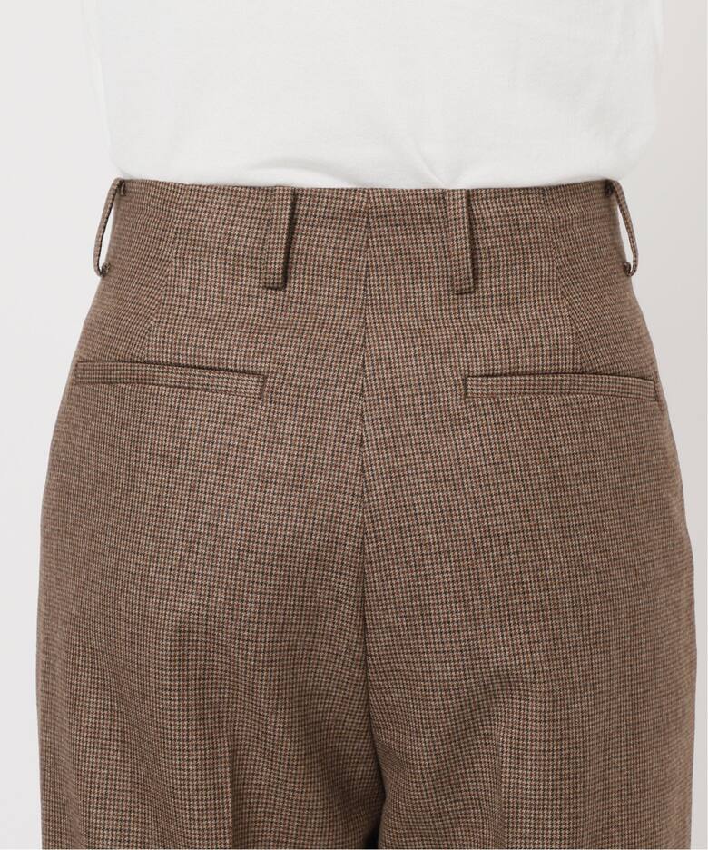 ガンクラブチェックパンツ（スラックス）｜IENA（イエナ）の通販  