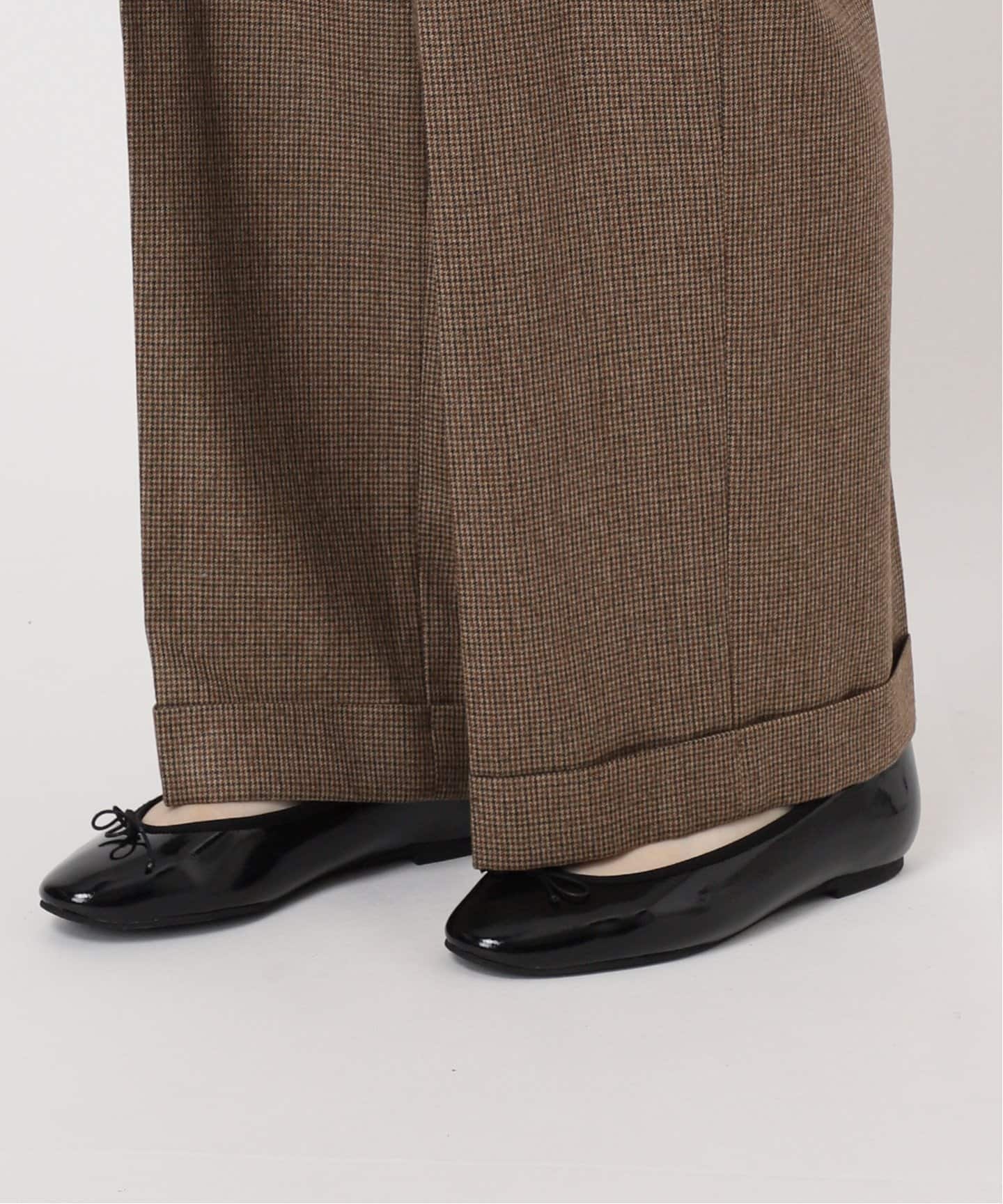 ガンクラブチェックパンツ（スラックス）｜IENA（イエナ）の通販