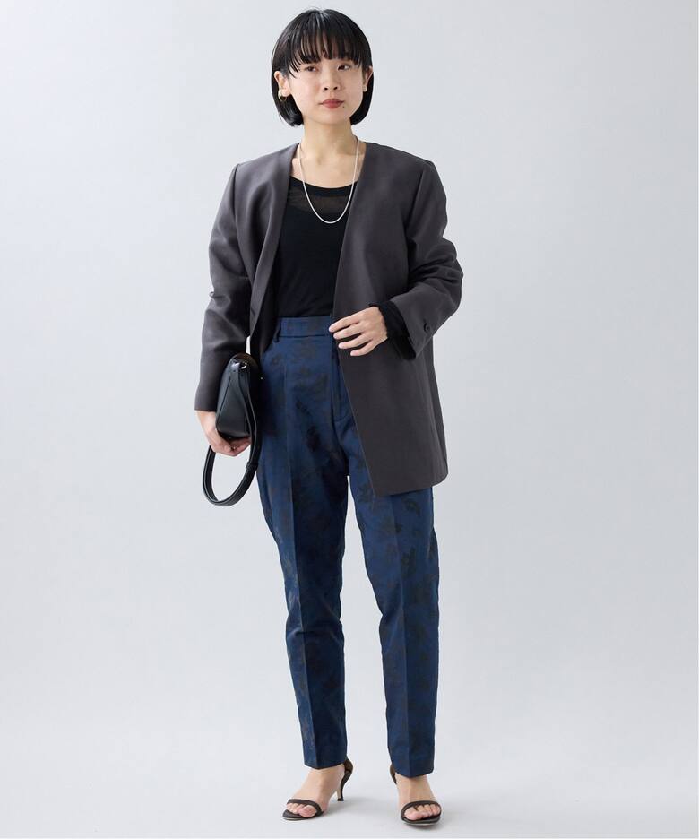 フラワージャガードスティックパンツ（スラックス）｜IENA（イエナ）の 