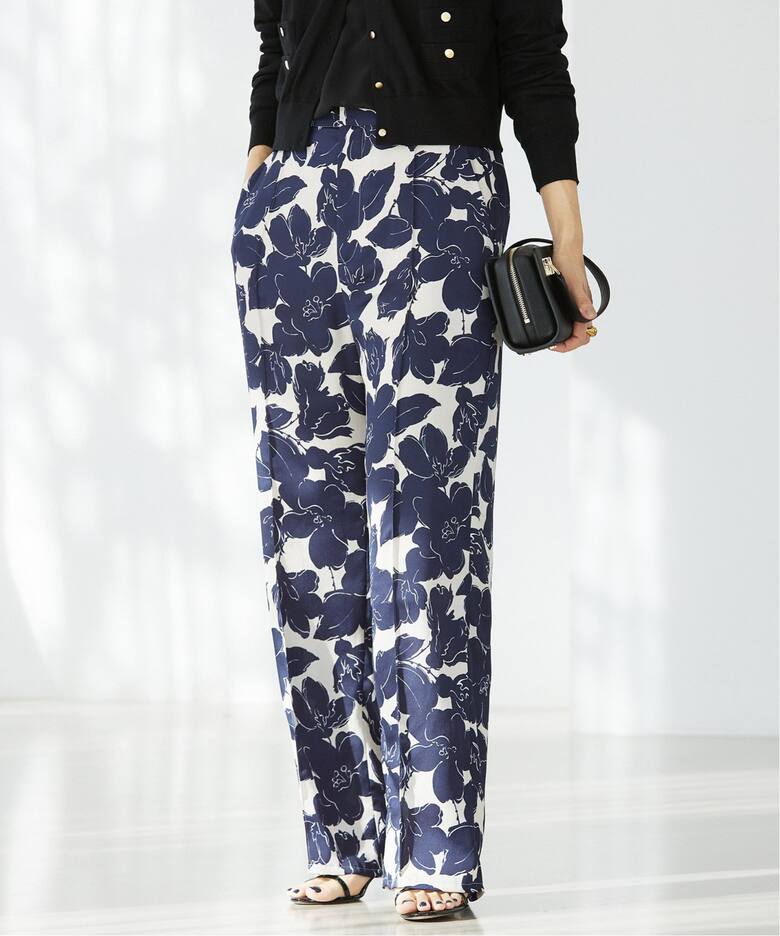 ラインフラワー パンツ（その他パンツ）｜IENA（イエナ）の通販  