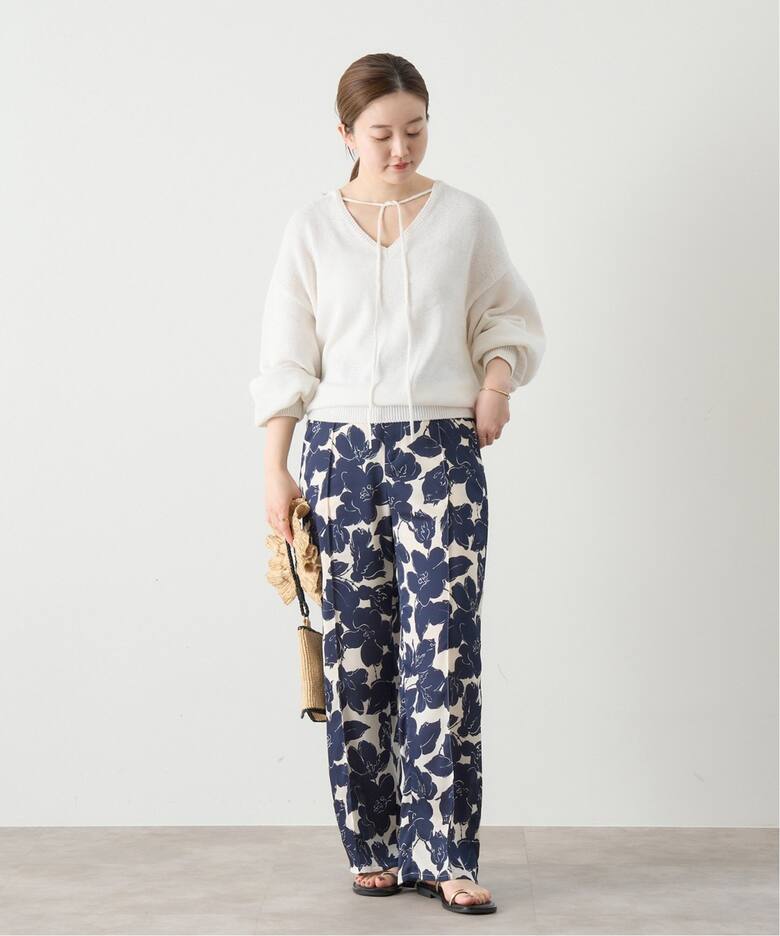 ラインフラワー パンツ（その他パンツ）｜IENA（イエナ）の通販  