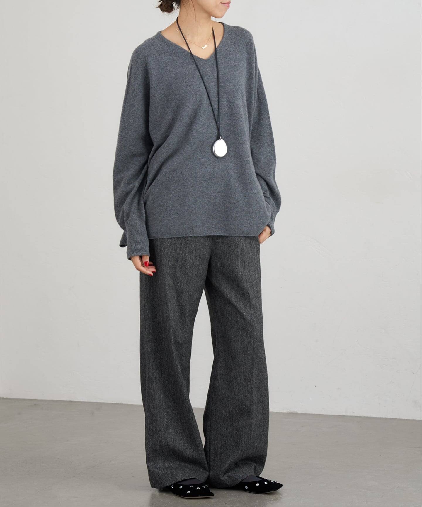 ウォッシャブル ツイードイージースラックス（その他パンツ）｜IENA