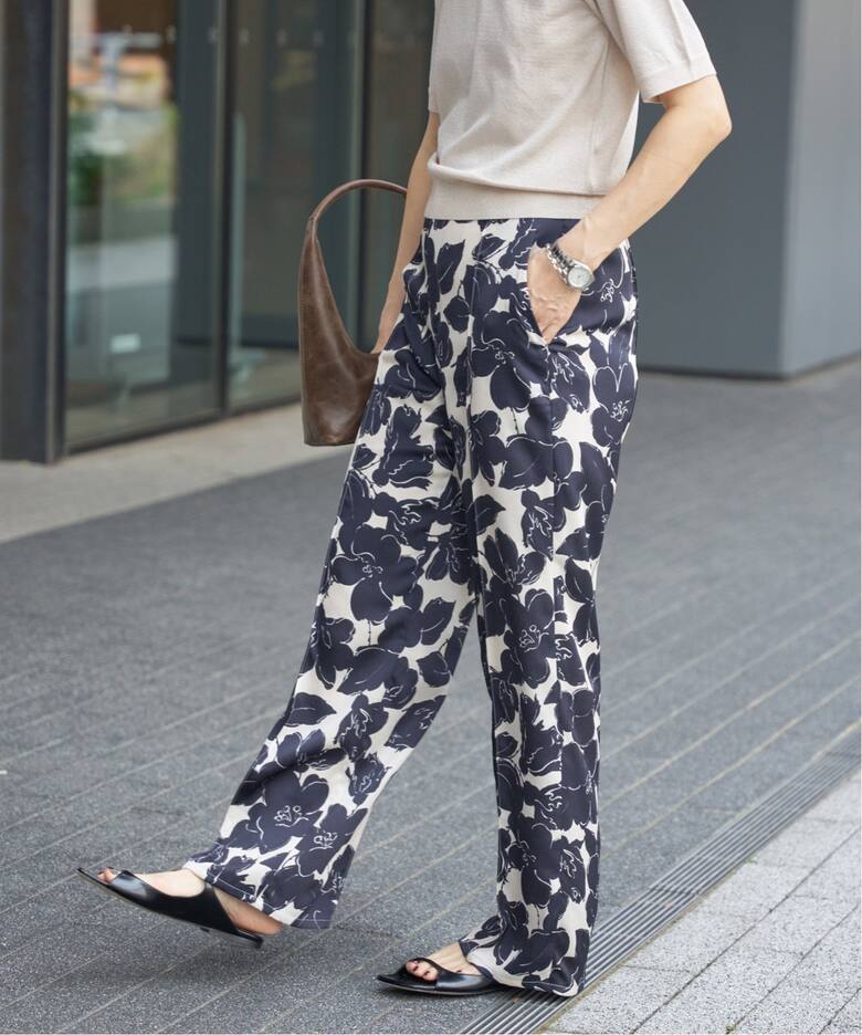 追加》ラインフラワー パンツ（その他パンツ）｜IENA（イエナ）の通販 